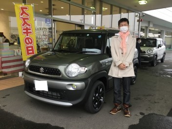 クロスビー　ご納車おめでとうございます！